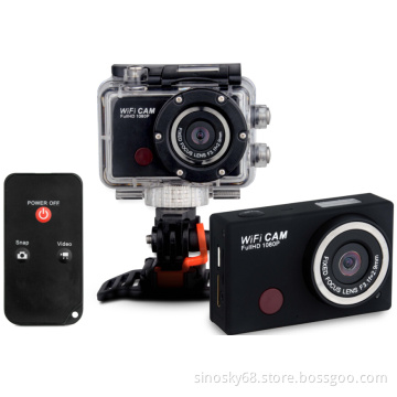 WiFi Sport DV Cameras HD 1080P Mini DVR Waterproof Wireless Remote Control
